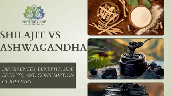 Shilajit vs Ashwagandha