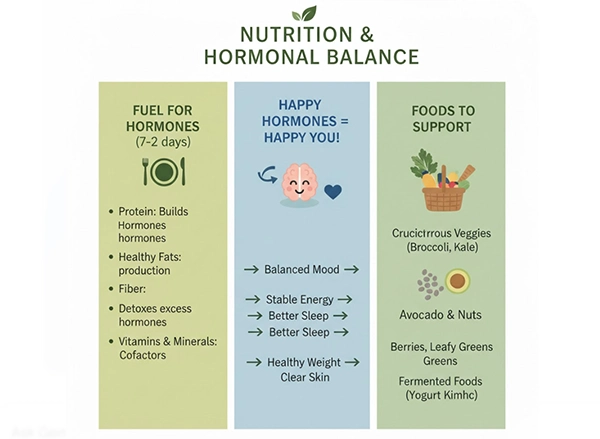 Nutrition and hormonal balance
