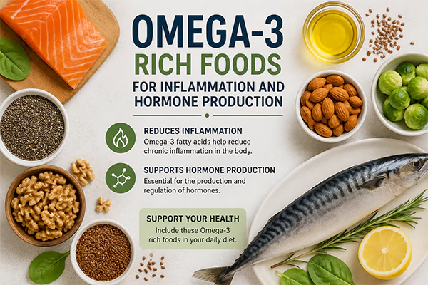 Omega-3 Rich Foods for Inflammation and Hormone Production
