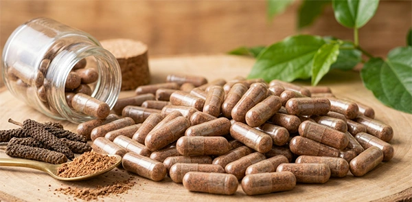 Long pepper capsule