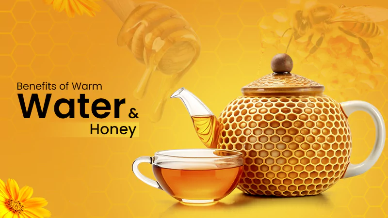 warm water and honey