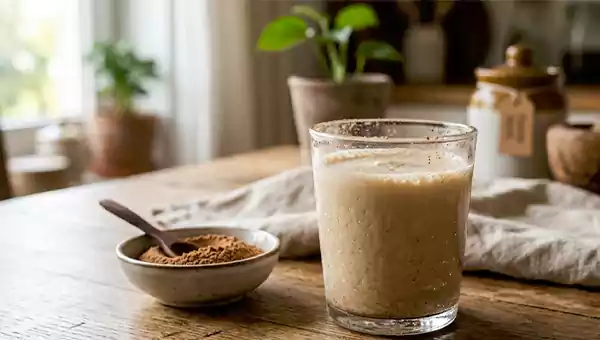 Arjuna with milk