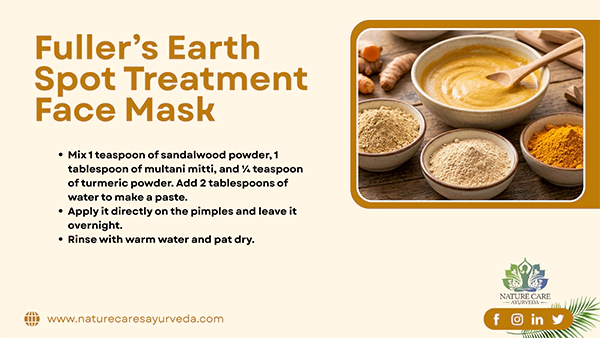 Fuller’s Earth Spot Treatment Face Mask