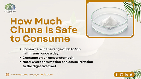 How Much Chuna Is Safe to Consume