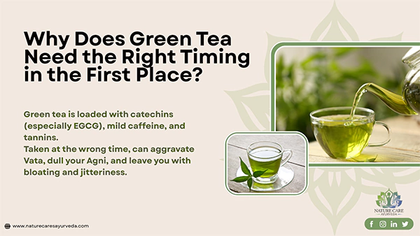 Why Does Green Tea Need the Right Timing in the First Place