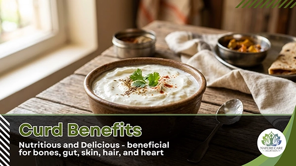 Curd Benefits for bones, gut, skin, weight, hair, and heart