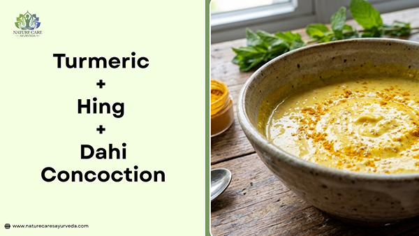 Best Traditional Curd Recipe Number 1 Turmeric, Hing, and Dahi Concoction