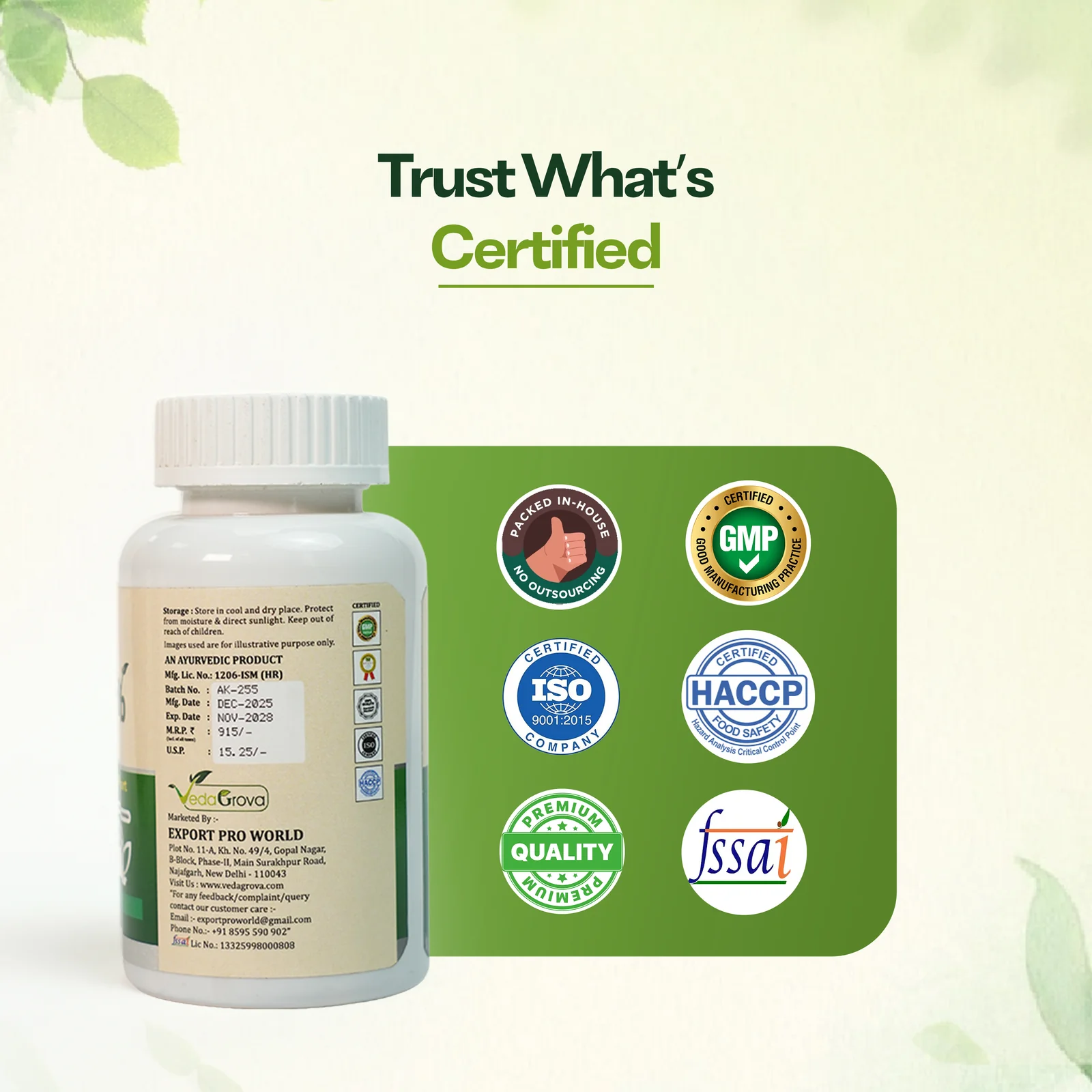 Detoxiherb Moringa Capsule - Image 3