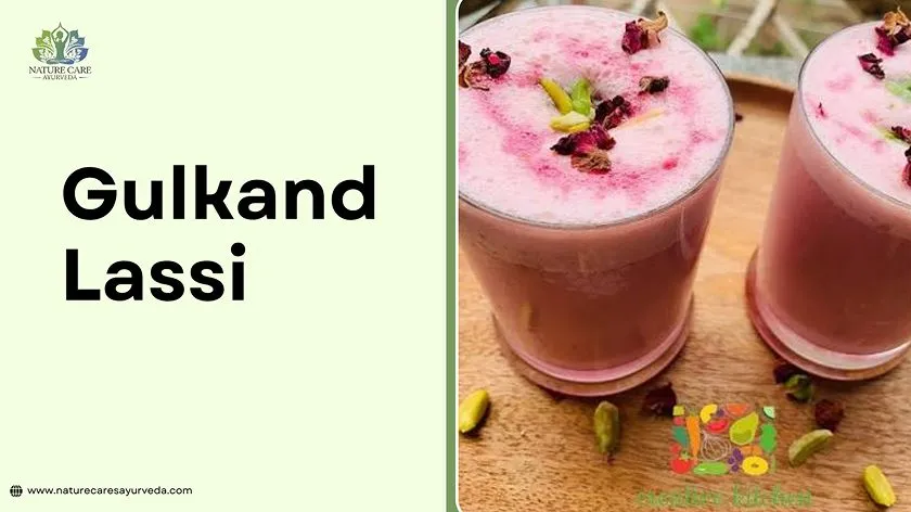 Gulkand Lassi