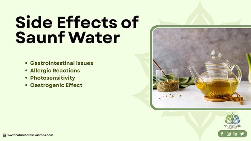 A list of Saunf Water Side Effects to Consider